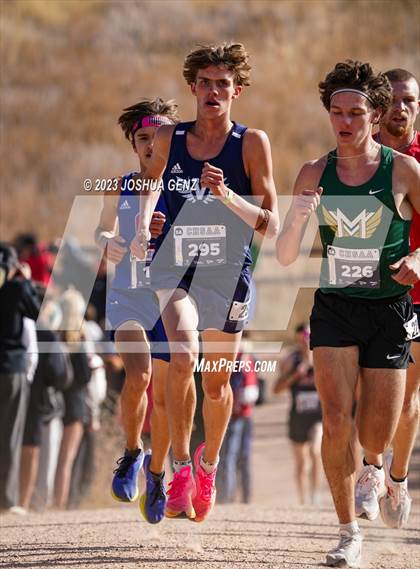 Thumbnail 3 in CHSAA 5A Cross Country Final photogallery.