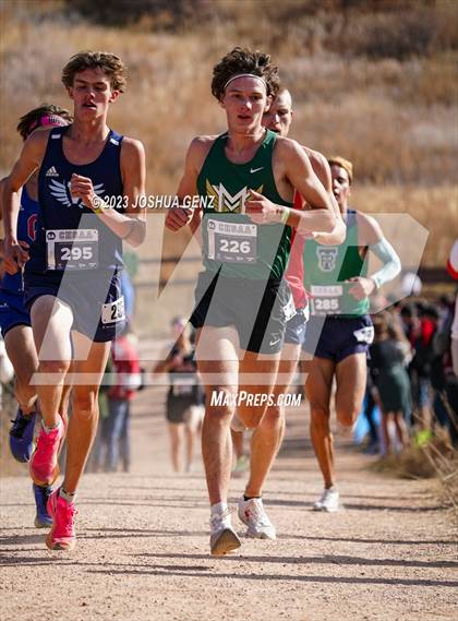 Thumbnail 1 in CHSAA 5A Cross Country Final photogallery.
