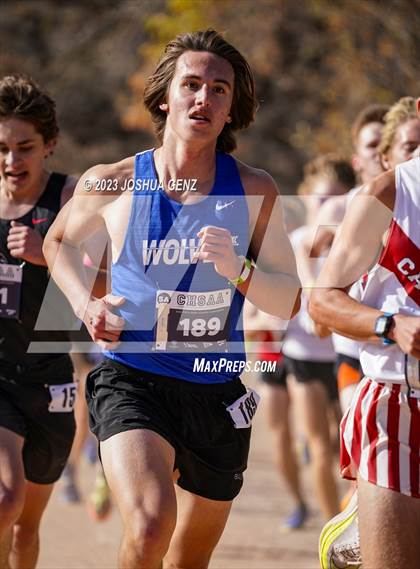 Thumbnail 2 in CHSAA 5A Cross Country Final photogallery.