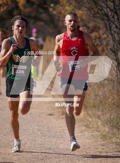 Thumbnail 3 in CHSAA 5A Cross Country Final photogallery.