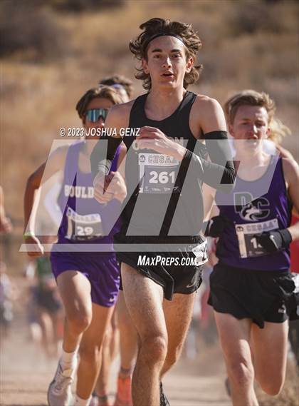 Thumbnail 2 in CHSAA 5A Cross Country Final photogallery.