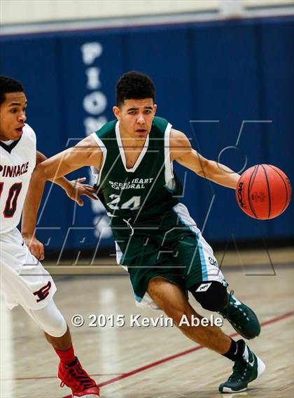Thumbnail 3 in Pinnacle vs Sacred Heart Cathedral (Duel in the Desert) photogallery.