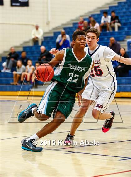 Thumbnail 3 in Pinnacle vs Sacred Heart Cathedral (Duel in the Desert) photogallery.
