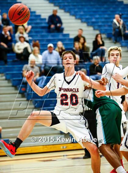 Thumbnail 1 in Pinnacle vs Sacred Heart Cathedral (Duel in the Desert) photogallery.