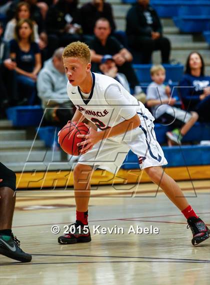 Thumbnail 1 in Pinnacle vs Sacred Heart Cathedral (Duel in the Desert) photogallery.