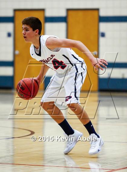 Thumbnail 2 in Pinnacle vs Sacred Heart Cathedral (Duel in the Desert) photogallery.