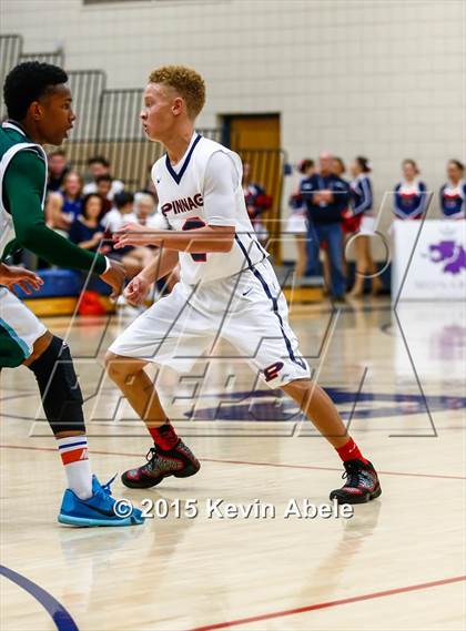Thumbnail 2 in Pinnacle vs Sacred Heart Cathedral (Duel in the Desert) photogallery.