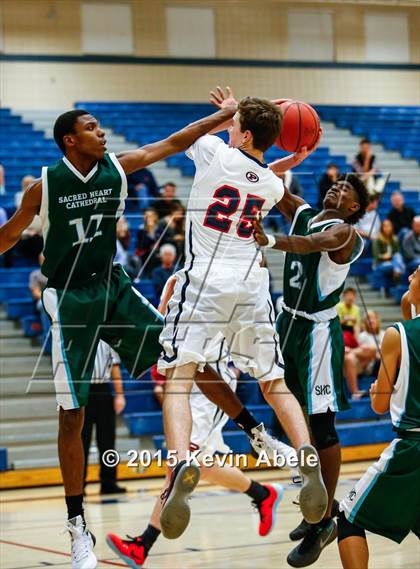 Thumbnail 3 in Pinnacle vs Sacred Heart Cathedral (Duel in the Desert) photogallery.