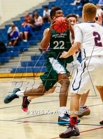 Thumbnail 1 in Pinnacle vs Sacred Heart Cathedral (Duel in the Desert) photogallery.