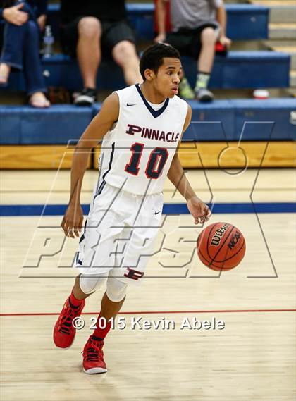 Thumbnail 1 in Pinnacle vs Sacred Heart Cathedral (Duel in the Desert) photogallery.