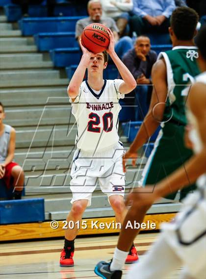 Thumbnail 1 in Pinnacle vs Sacred Heart Cathedral (Duel in the Desert) photogallery.