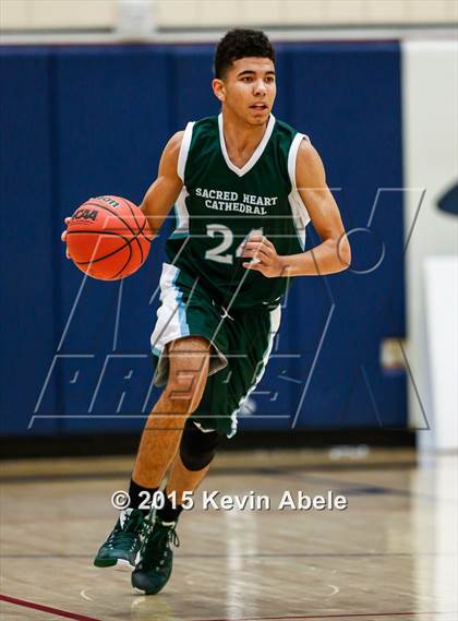 Thumbnail 2 in Pinnacle vs Sacred Heart Cathedral (Duel in the Desert) photogallery.