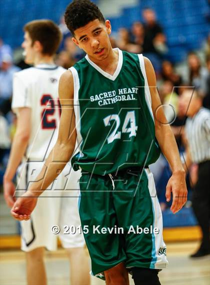 Thumbnail 2 in Pinnacle vs Sacred Heart Cathedral (Duel in the Desert) photogallery.