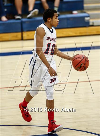 Thumbnail 2 in Pinnacle vs Sacred Heart Cathedral (Duel in the Desert) photogallery.