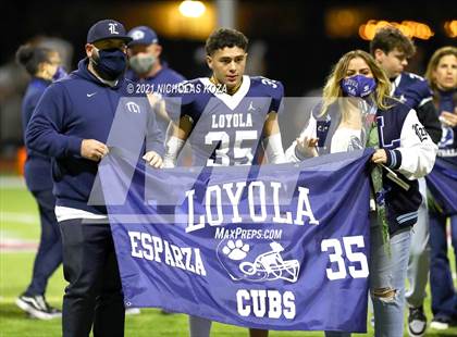 Thumbnail 1 in Crespi vs. Loyola photogallery.