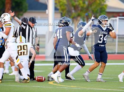 Thumbnail 1 in Crespi vs. Loyola photogallery.