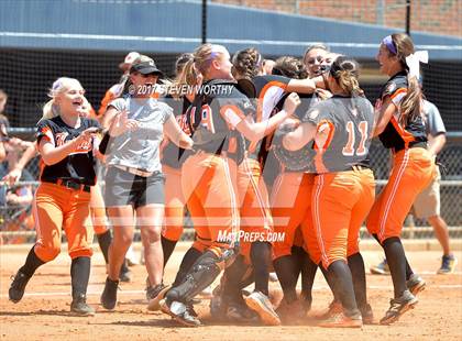 Thumbnail 3 in North Davidson vs. Cape Fear (NCHSAA 4A Final Game 2) photogallery.