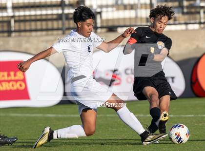 Thumbnail 3 in Mount Airy vs. Hobbton (NCHSAA 1A Final) photogallery.