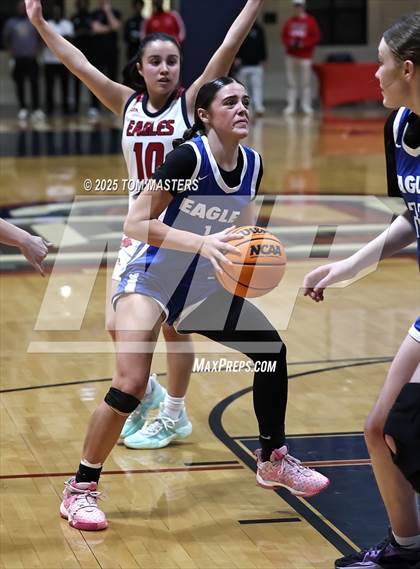 Thumbnail 3 in Rocky Mount Academy vs. Caldwell Academy (NCISAA 2A Championship) photogallery.