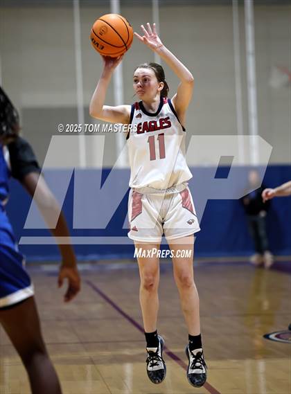 Thumbnail 3 in Rocky Mount Academy vs. Caldwell Academy (NCISAA 2A Championship) photogallery.