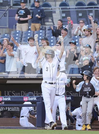 Thumbnail 1 in Calvin Christian vs. the Rock Academy @ Petco Park photogallery.