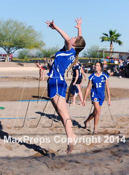 Thumbnail 3 in Willow Canyon @ Xavier College Prep (AIA D1 Playoff) photogallery.