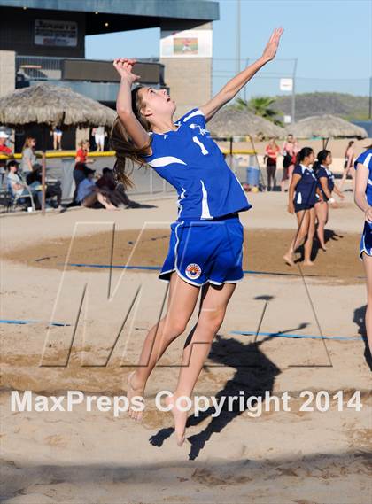 Thumbnail 2 in Willow Canyon @ Xavier College Prep (AIA D1 Playoff) photogallery.