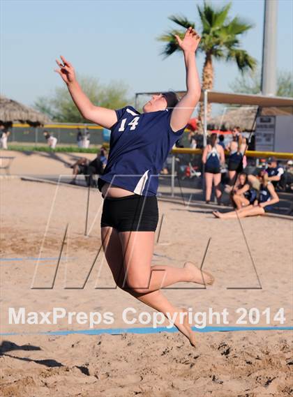 Thumbnail 3 in Willow Canyon @ Xavier College Prep (AIA D1 Playoff) photogallery.