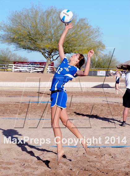 Thumbnail 2 in Willow Canyon @ Xavier College Prep (AIA D1 Playoff) photogallery.