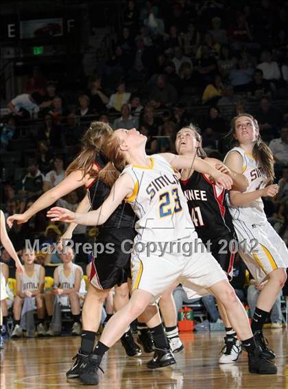 Thumbnail 1 in Simla vs. Pawnee (CHSAA 1A Final Four) photogallery.