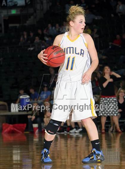 Thumbnail 3 in Simla vs. Pawnee (CHSAA 1A Final Four) photogallery.