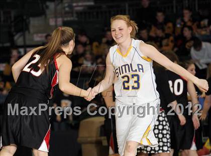 Thumbnail 3 in Simla vs. Pawnee (CHSAA 1A Final Four) photogallery.