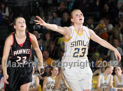 Thumbnail 3 in Simla vs. Pawnee (CHSAA 1A Final Four) photogallery.