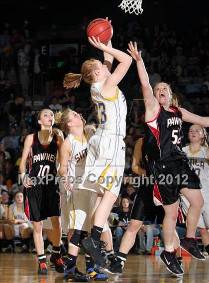 Thumbnail 2 in Simla vs. Pawnee (CHSAA 1A Final Four) photogallery.