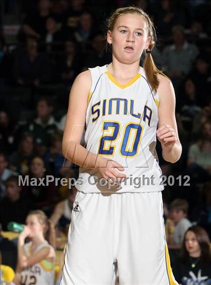 Thumbnail 3 in Simla vs. Pawnee (CHSAA 1A Final Four) photogallery.