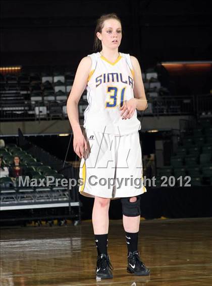 Thumbnail 3 in Simla vs. Pawnee (CHSAA 1A Final Four) photogallery.