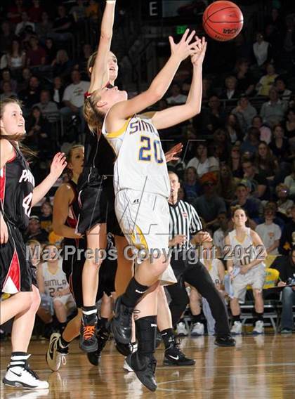 Thumbnail 1 in Simla vs. Pawnee (CHSAA 1A Final Four) photogallery.