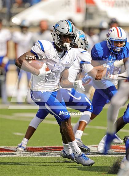 Thumbnail 1 in Westlake vs. John Curtis Christian (Battle on the Border) photogallery.