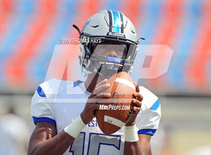 Thumbnail 1 in Westlake vs. John Curtis Christian (Battle on the Border) photogallery.