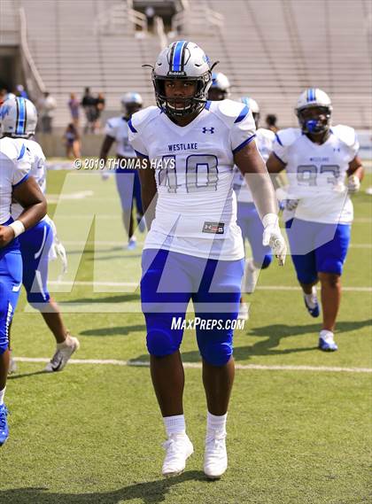 Thumbnail 2 in Westlake vs. John Curtis Christian (Battle on the Border) photogallery.