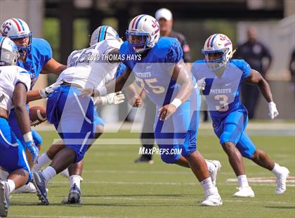 Thumbnail 1 in Westlake vs. John Curtis Christian (Battle on the Border) photogallery.