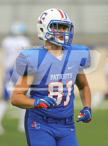 Thumbnail 1 in Westlake vs. John Curtis Christian (Battle on the Border) photogallery.