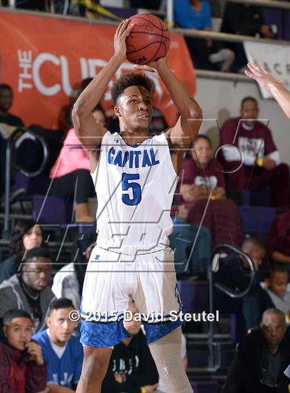 Thumbnail 3 in Weston Ranch vs. Capital Christian (St. Hope Elite Classic) photogallery.