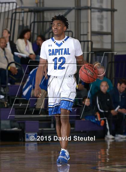 Thumbnail 2 in Weston Ranch vs. Capital Christian (St. Hope Elite Classic) photogallery.
