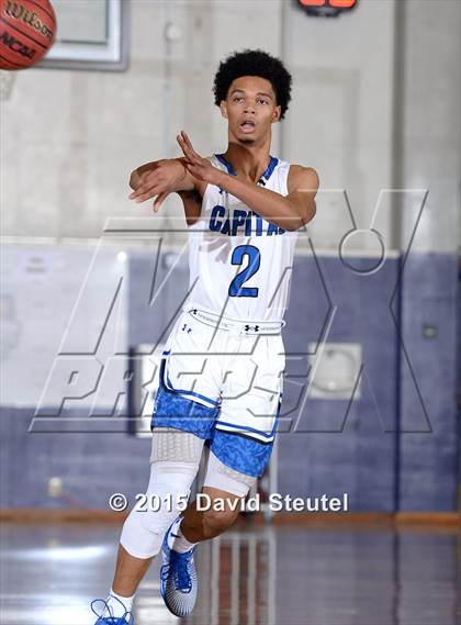 Thumbnail 2 in Weston Ranch vs. Capital Christian (St. Hope Elite Classic) photogallery.