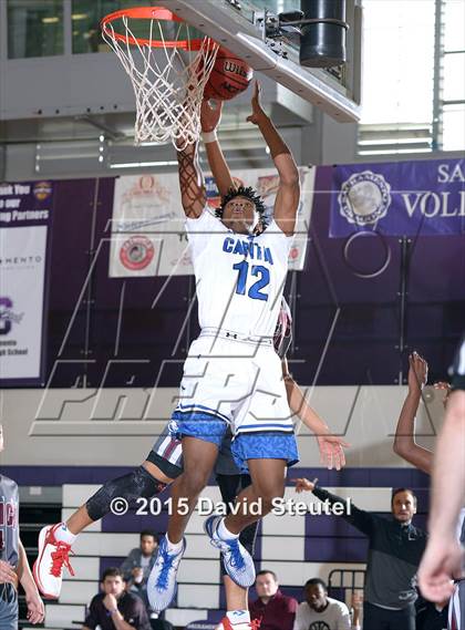 Thumbnail 2 in Weston Ranch vs. Capital Christian (St. Hope Elite Classic) photogallery.