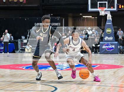 Thumbnail 2 in Business Engineering Science Tech vs. Southwest (GHSA A Division I Championship) photogallery.