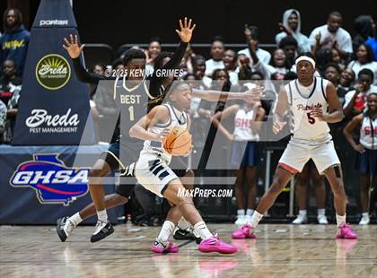 Thumbnail 1 in Business Engineering Science Tech vs. Southwest (GHSA A Division I Championship) photogallery.