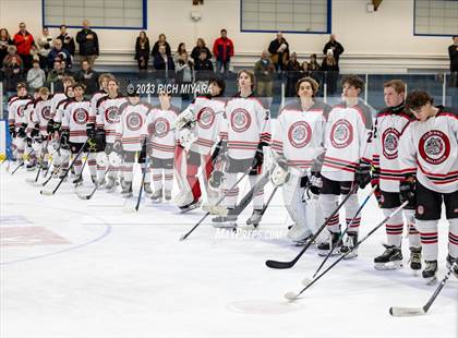 Thumbnail 1 in Bedford vs Hanover (Brian C. Stone Memorial Christmas Tournament) photogallery.