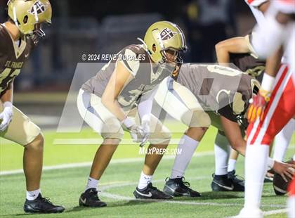Thumbnail 2 in St. Pius X-St. Matthias Academy vs St Francis photogallery.
